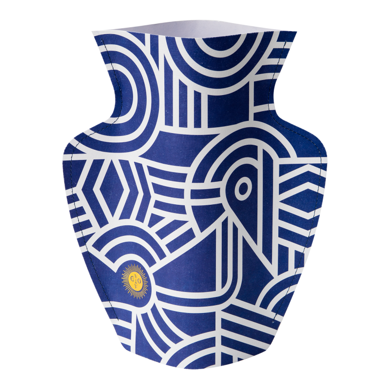 Cache vase papier octaevo