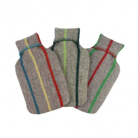 Bouillotte en laine recyclée Tweedmill - Multicolore