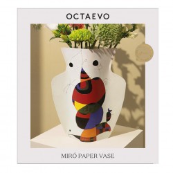 Grand cache-vase en papier Joan Miro - Octaevo