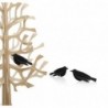 Assortiment de 3 mini-oiseaux en bois - Lovi