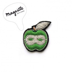 Broche Magritte Pomme -...