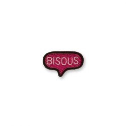 Broche Bisous Fuchsia -...