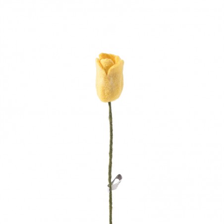 Fleur en laine - Tulipe - AVEVA