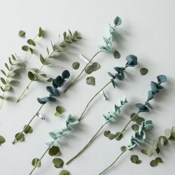 Fleur en laine - Branche Eucalyptus - AVEVA