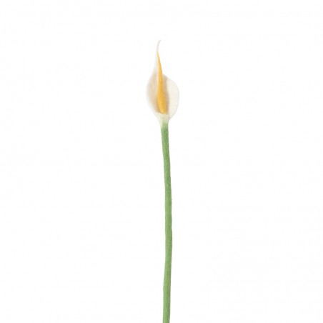 Fleur en laine - Arum Flamingo - AVEVA