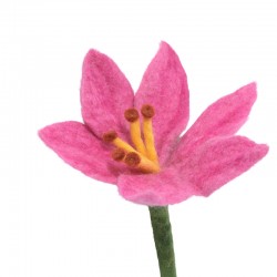 Fleur en laine - Lys - AVEVA